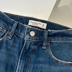 High Waisted Straight Leg Jeans